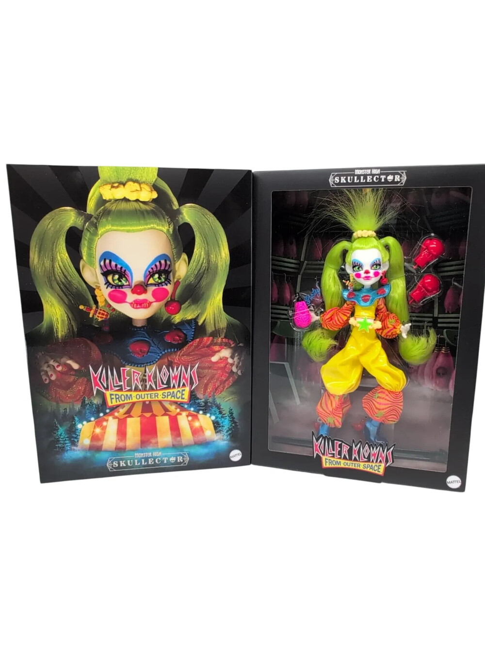 Mattel Monster High Skullector Shorty 11in Fashion Doll Killer Klowns New In Box
